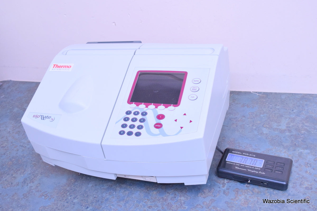 THERMO SCIENTIFIC BIOMATE 5 SPECTROPHOTOMETER HELIOS BIOMATE 9423 BIO 1202E