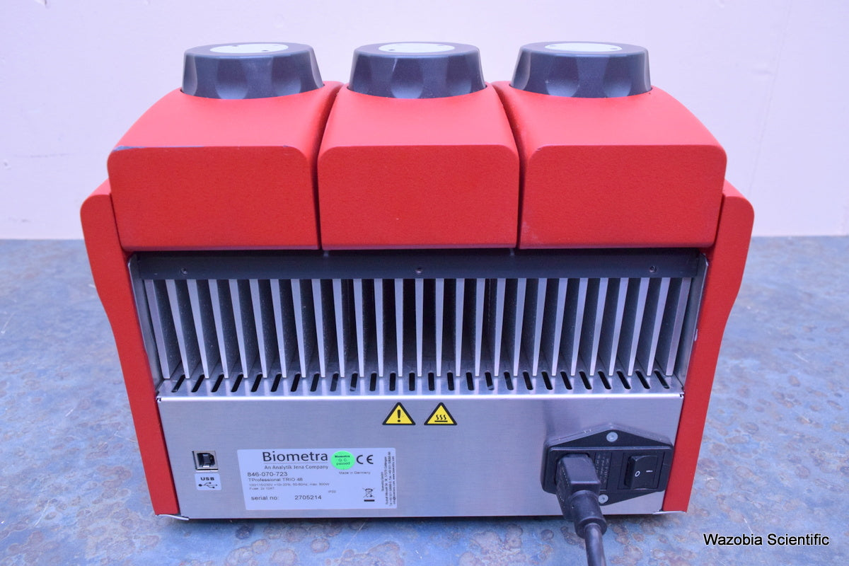 BIOMETRA T PROFESSIONAL TRIO 48 THERMOCYCLER 846-070-723 PCR
