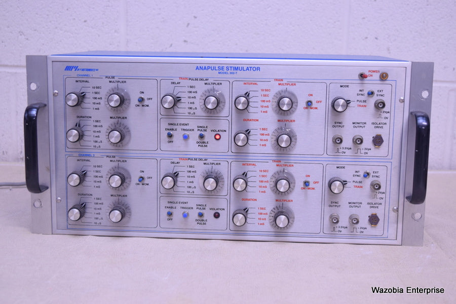 WPI W-P INSTRUMENTS ANAPULSE STIMULATOR MODEL 302-T