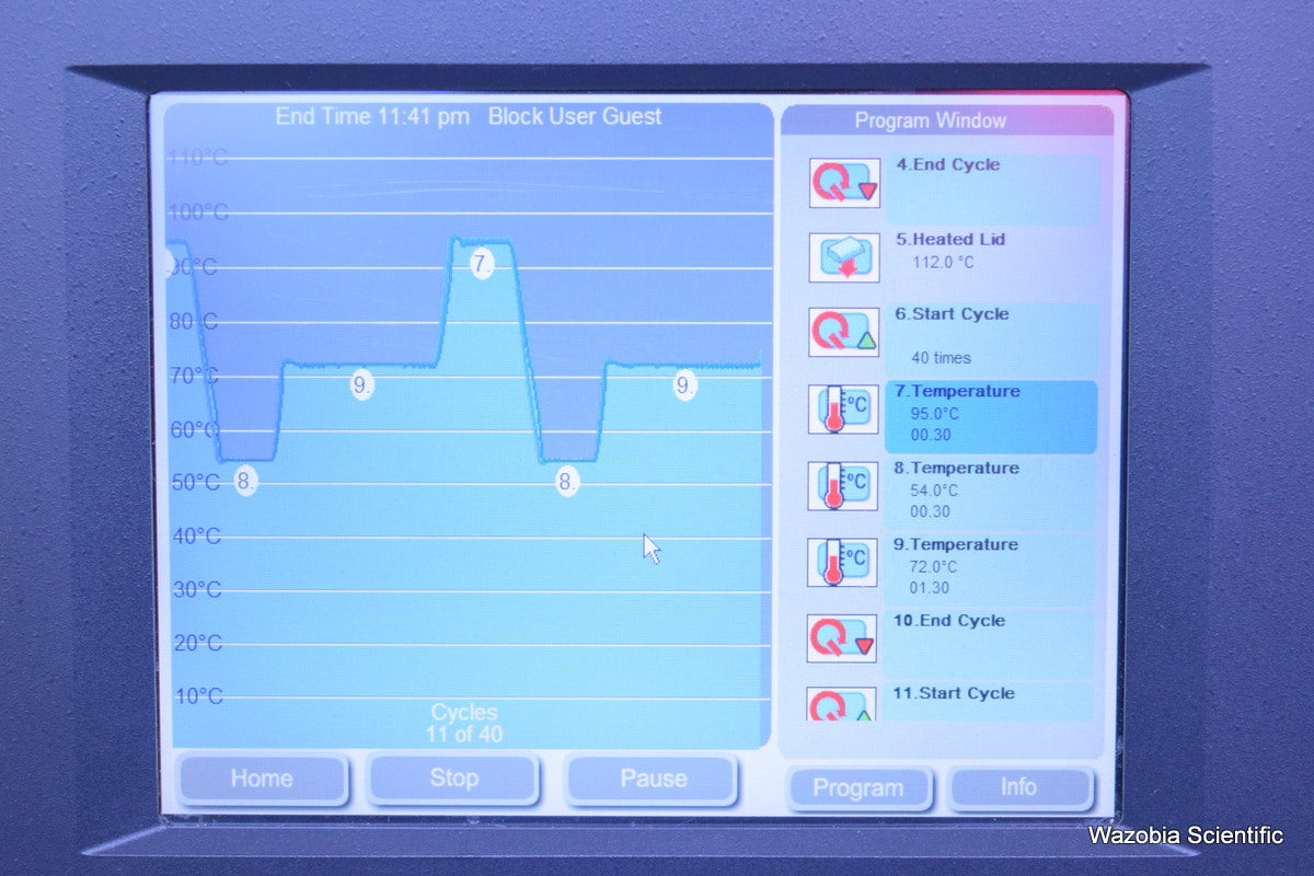 AGILENT TECHNOLOGIES STRATAGENE GRADIENT CYCLER G5100-64000 THERMAL PCR