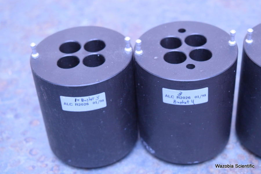 4 ALC R2026 4X15ML ROTOR ADAPTER FOR PK131 PK131R CENTRIFUGE O-V25 SWING ROTOR