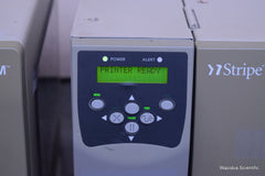 2 ZEBRA STRPE S4M THERMAL LABEL PRINTER S4M00-2001-1100T