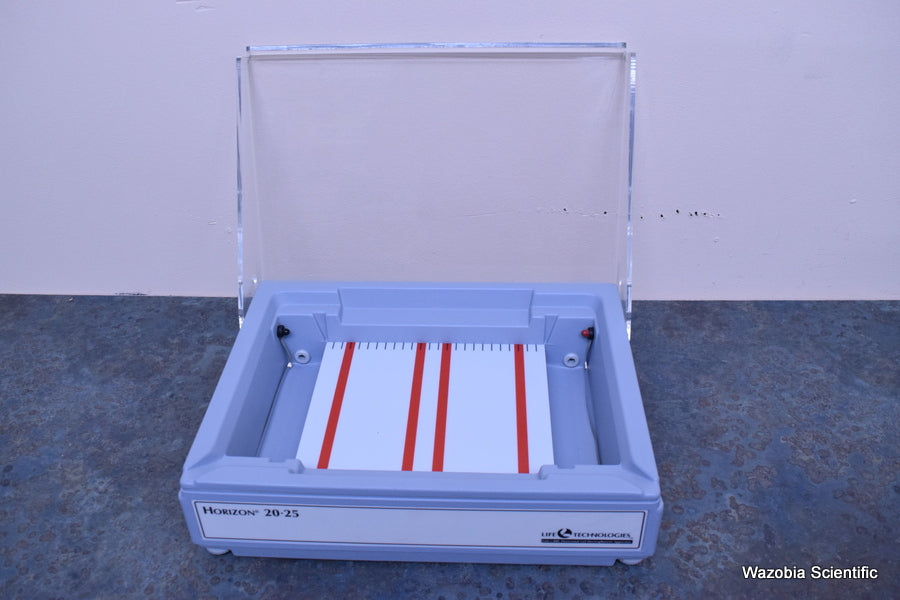LIFE TECHNOLOGIES GIBCO BRL MODEL HORIZON 20 25 HORIZONTAL GEL ELECTROPHORESIS
