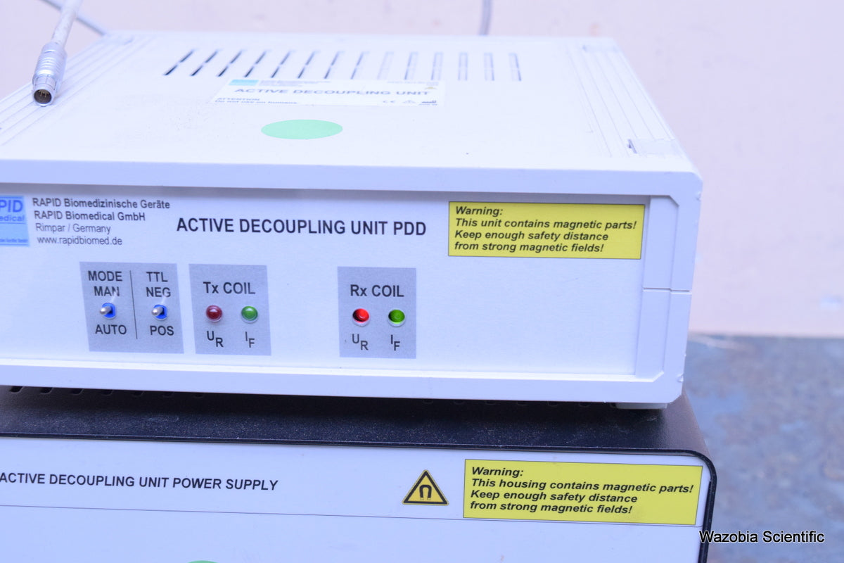 RAPID BIOMEDICAL ACTIVE DECOUPLING UNIT POD PDD-00130-035 POWER SUPPLY PS48-05-1