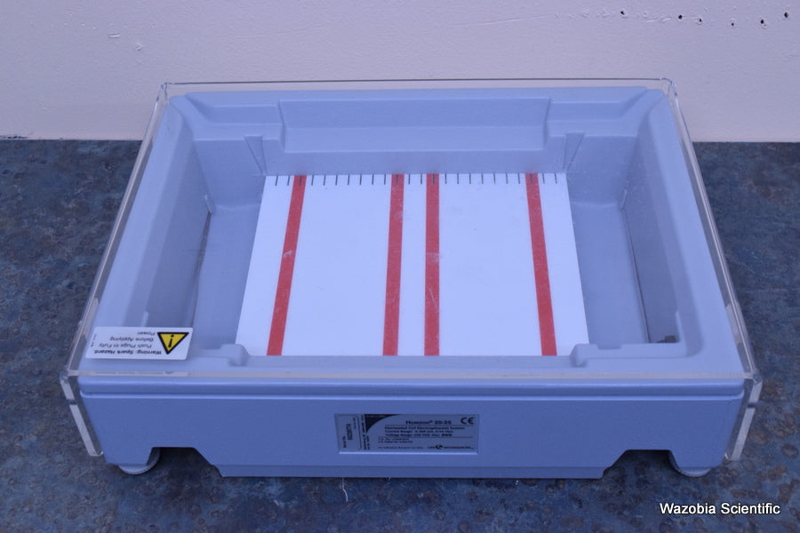 LIFE TECHNOLOGIES GIBCO BRL MODEL HORIZON 20 25 HORIZONTAL GEL ELECTROPHORESIS