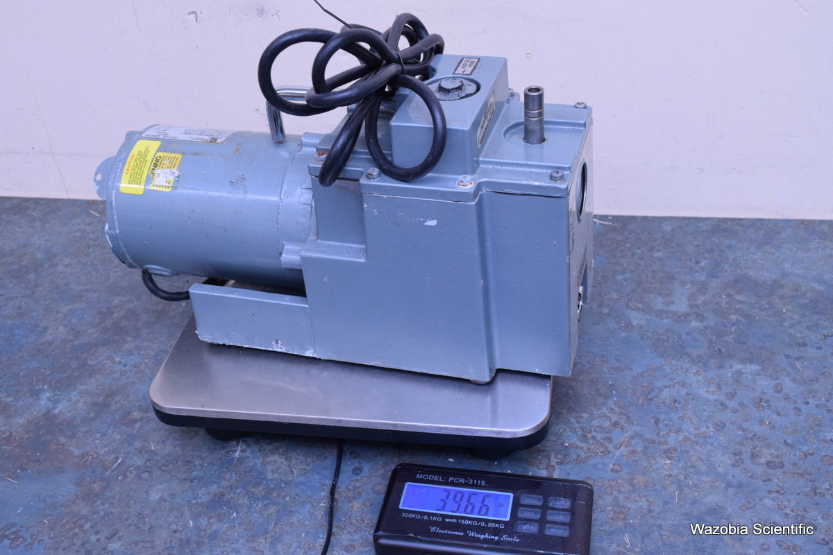 GAST VACUUM PUMP 5BA-1-G482X 1/3HP 1725 RPM EMERSON CA55NXCRJ-1776 G482X