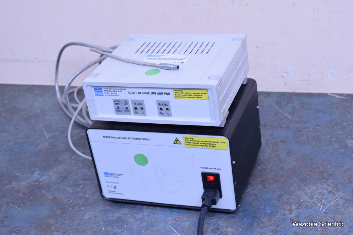 RAPID BIOMEDICAL ACTIVE DECOUPLING UNIT POD PDD-00130-035 POWER SUPPLY PS48-05-1