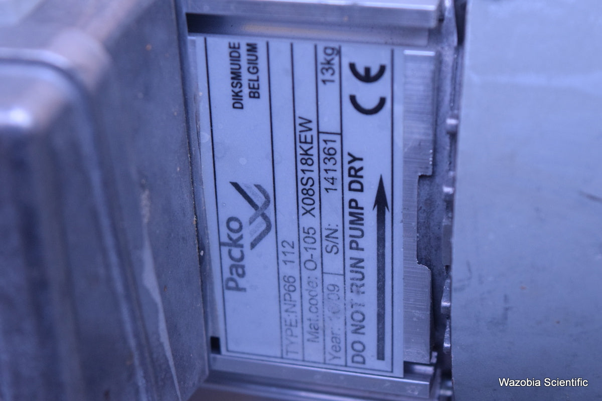 PACKO NP66 112 DRAIN PUMP HANNING  ELECTRO-WERKE E8G2B4-8-030