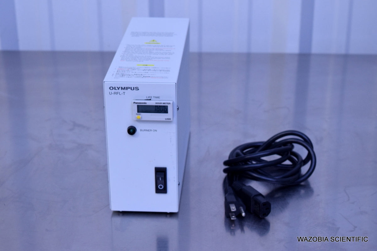 OLYMPUS U-RFL-T POWER SUPPLY FOR 100W MICROSCOPE MERCURY LAMP HOUSING