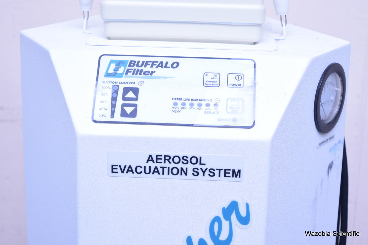 WHISPER AEROSOL EVACUATION SYSTEM BUFFALO FILTER 33592 335029