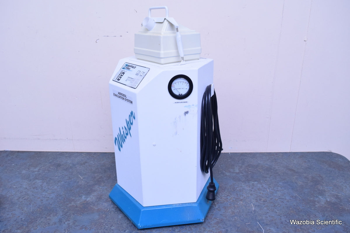 WHISPER AEROSOL EVACUATION SYSTEM BUFFALO FILTER 33592 335029