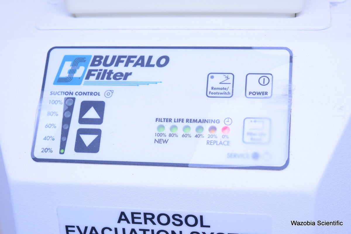 WHISPER AEROSOL EVACUATION SYSTEM BUFFALO FILTER 33592 335029