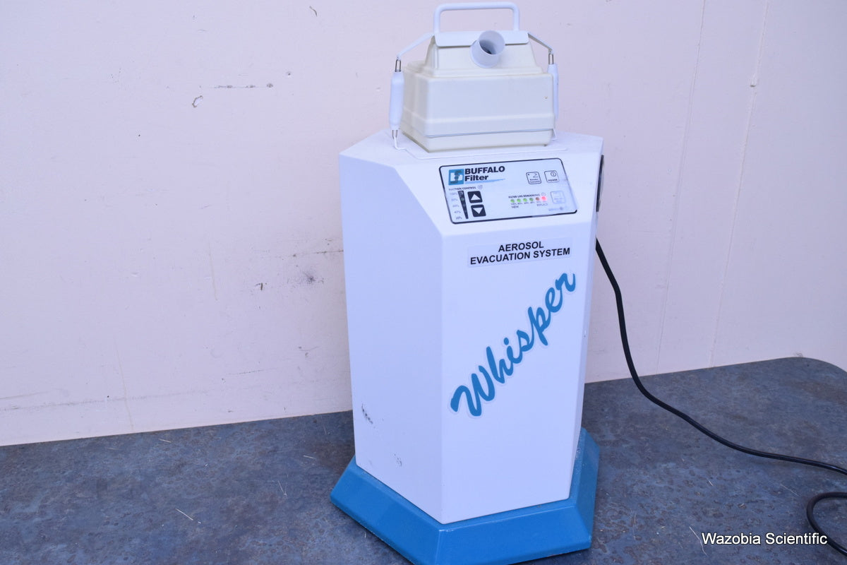 WHISPER AEROSOL EVACUATION SYSTEM BUFFALO FILTER 33592 335029