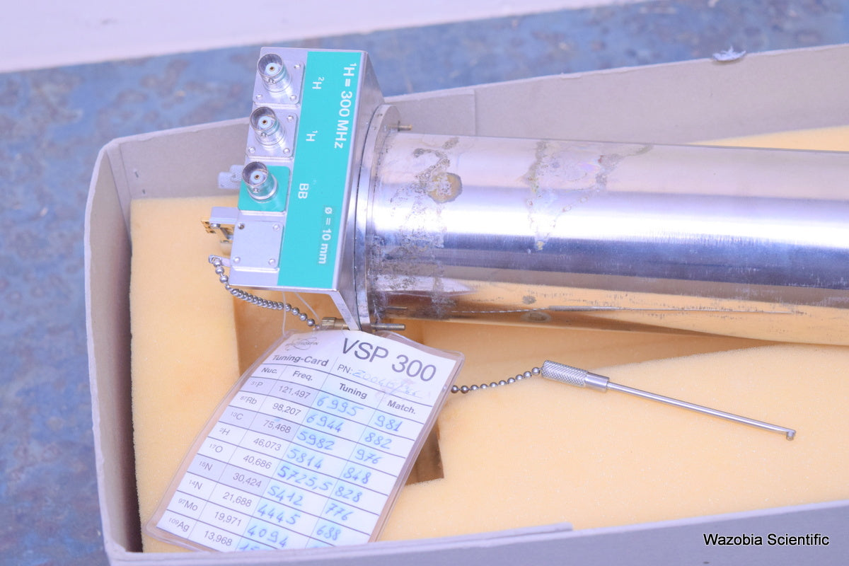 BRUKER SPECTROSPIN VSP 300 STANDARD SOLUTION ROOM TEMPERATURE NMR PROBE