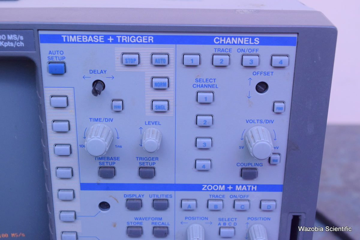 LECROY 9304AM QUAD 200 MHZ OSCILLOSCOPE 100 MB/S 200 KPTS/CH
