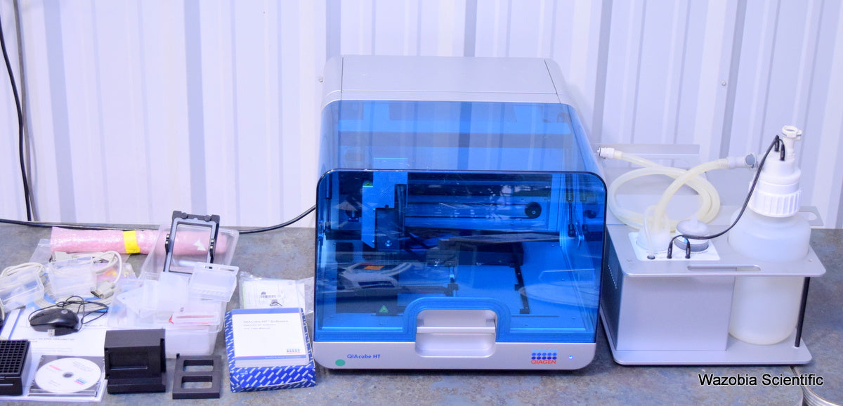 QIAGEN QIACUBE HT NUCLEIC ACID PURIFICATION ROBOTIC WORKSTATION WITH SOFTWARE