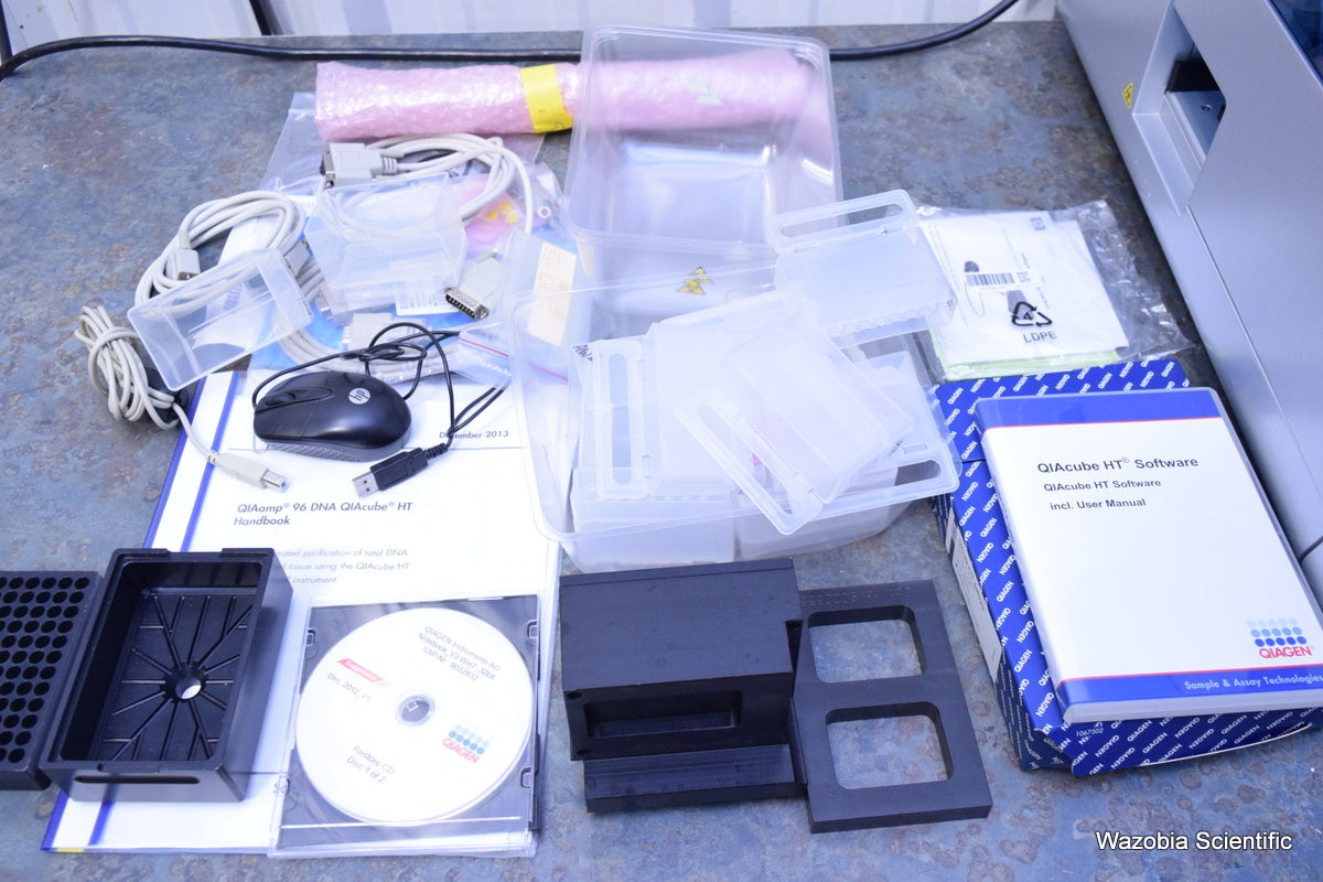 QIAGEN QIACUBE HT NUCLEIC ACID PURIFICATION ROBOTIC WORKSTATION WITH SOFTWARE