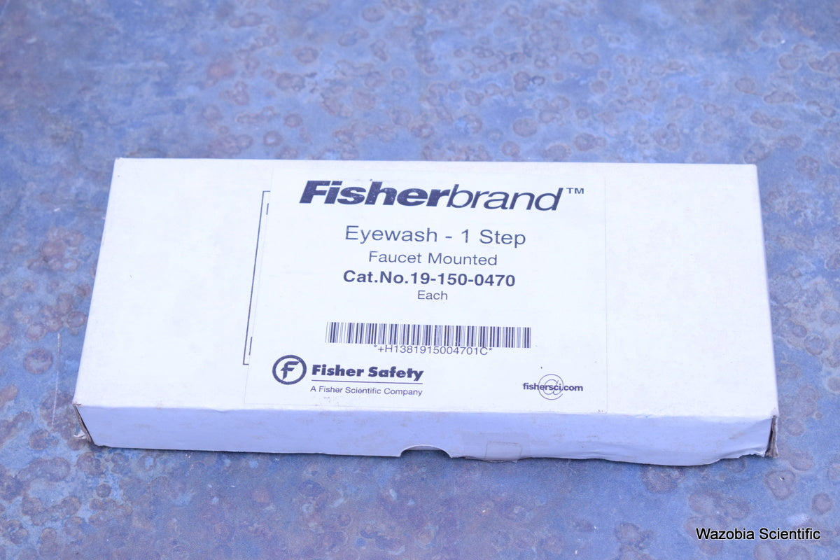 BRADLEY FISHER SCIENTIFIC FAUCET-MOUNT EYEWASH S19-200B 1 STEP 19-150-0470