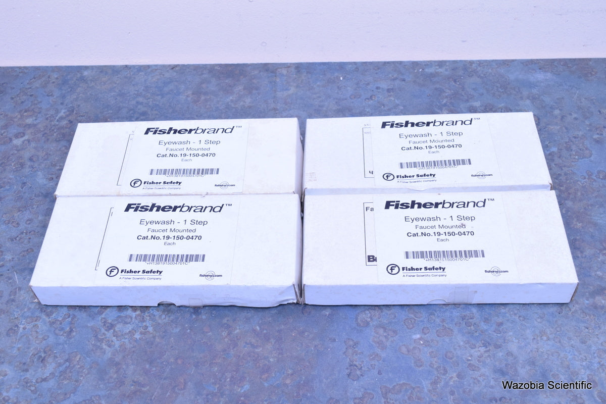 BRADLEY FISHER SCIENTIFIC FAUCET-MOUNT EYEWASH S19-200B 1 STEP 19-150-0470