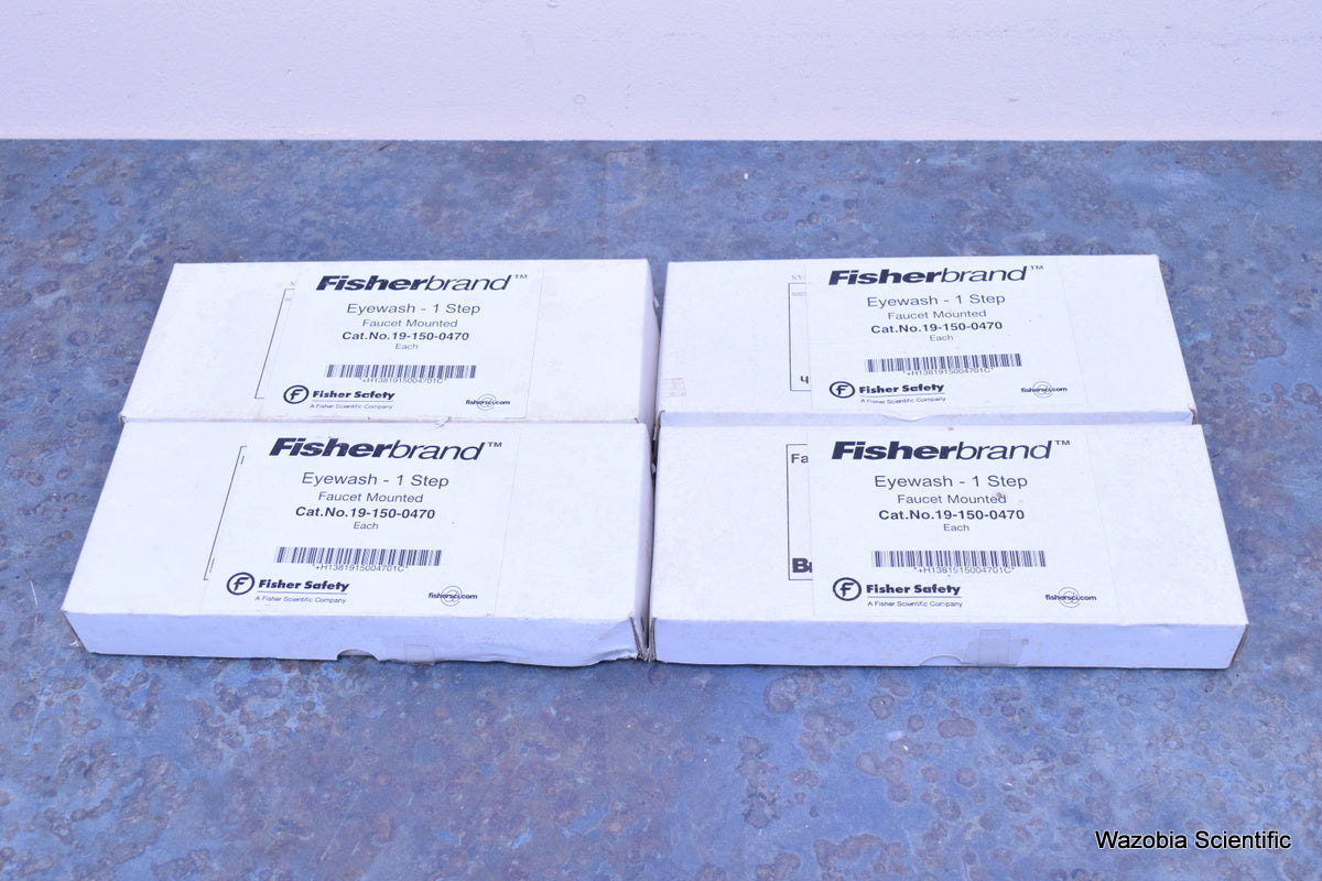 BRADLEY FISHER SCIENTIFIC FAUCET-MOUNT EYEWASH S19-200B 1 STEP 19-150-0470