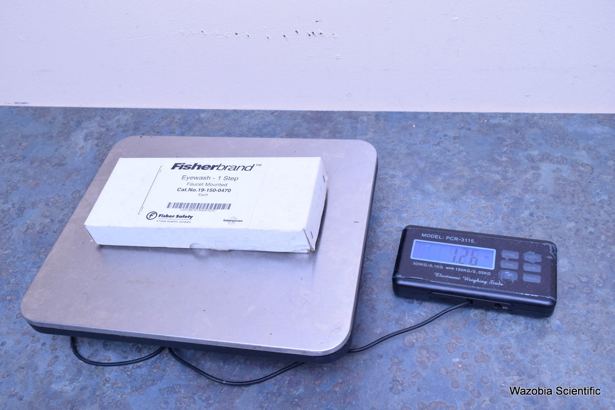 BRADLEY FISHER SCIENTIFIC FAUCET-MOUNT EYEWASH S19-200B 1 STEP 19-150-0470