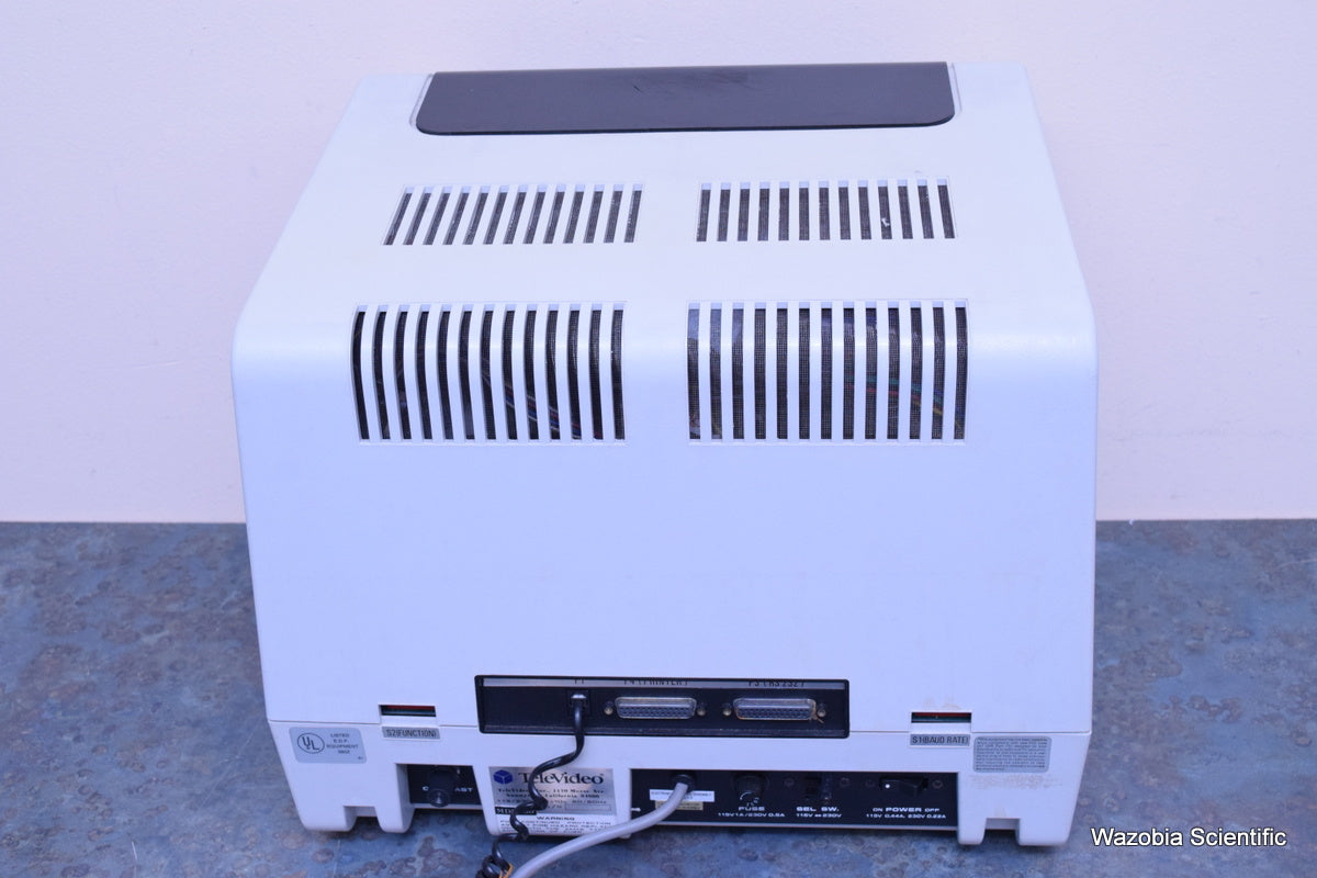 TELEVIDEO 950 VIDEO DISPLAY TERMINAL OPERATOR WITH SOFT COPY PDF MANUAL