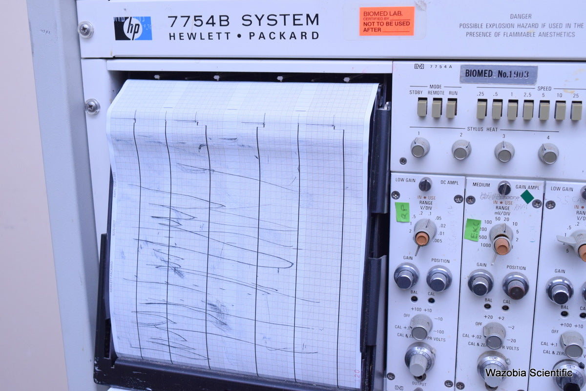 HP HEWLETT PACKARD 7754B SYSTEM 14060 H TRANSDUCER 14060 K DERIVED SIGNAL ADAPTE