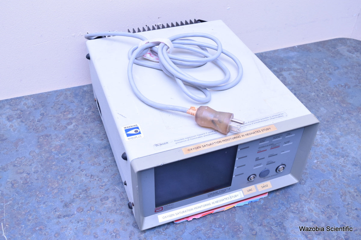 ABBOTT CRITICAL CARE SYSTEMS OXIMETRIX 3 SO2/CO COMPUTER