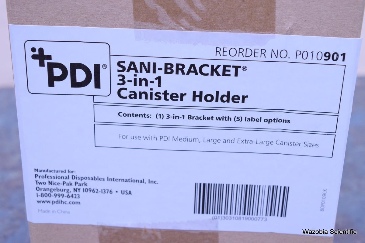 NEW PDI SANI BRACKET 3-IN-1 CANISTER HOLDER P010901