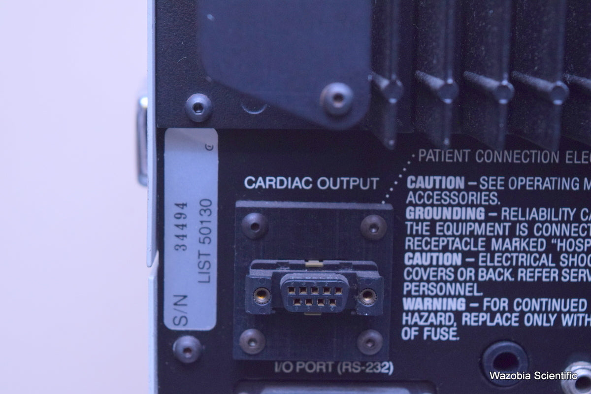 ABBOTT CRITICAL CARE SYSTEMS OXIMETRIX 3 SO2/CO COMPUTER