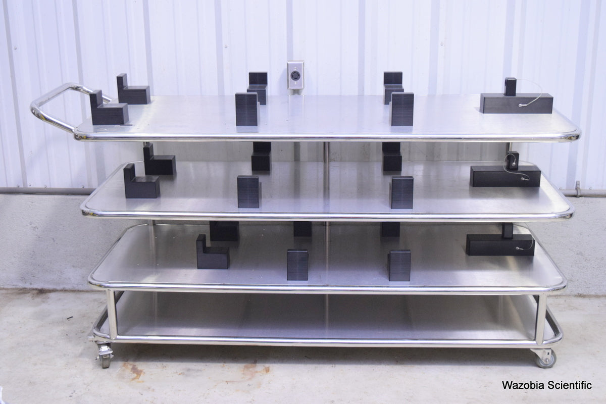 STAINLESS STEEL SURGICAL ACCESSORY CART