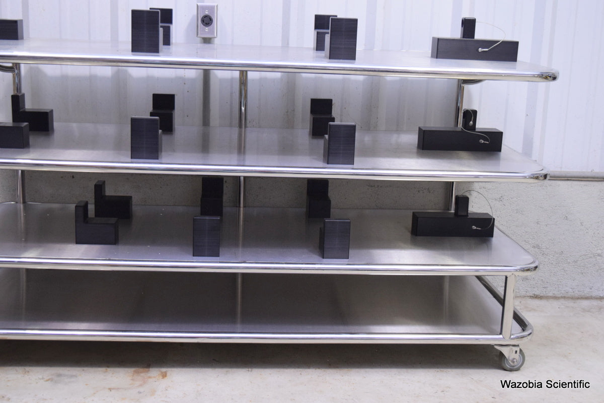 STAINLESS STEEL SURGICAL ACCESSORY CART