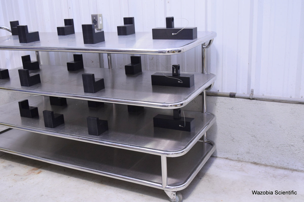 STAINLESS STEEL SURGICAL ACCESSORY CART