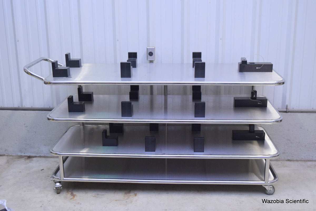 STAINLESS STEEL SURGICAL ACCESSORY CART