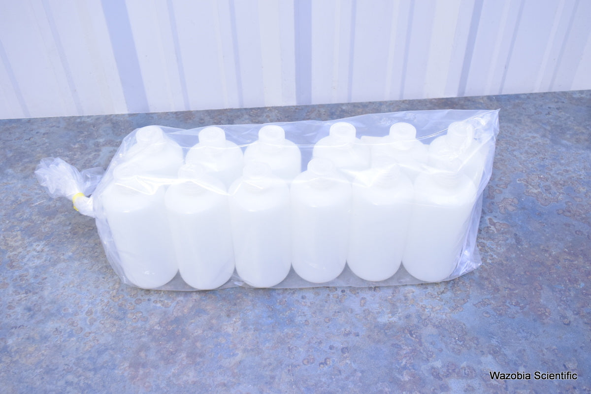 THERMO SCIENTIFIC NALGENE NARROW MOUTH BOTTLE HDPE 2002-0016 500 ML QTY 12