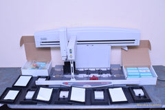BECKMAN COULTER BIOMEK 3000 LIQUID HANDLING AUTOMATION WORKSTATION P20 MP20 P100