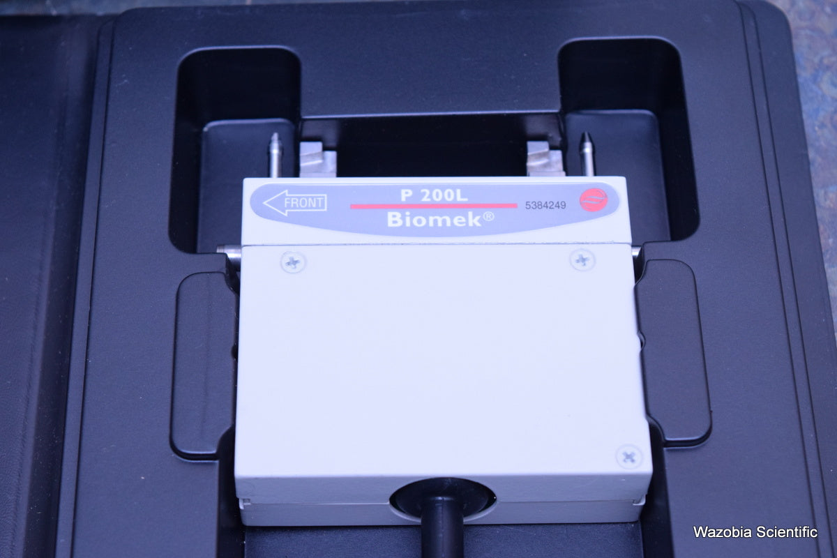 BECKMAN COULTER BIOMEK 3000 LIQUID HANDLING AUTOMATION WORKSTATION P20 MP20 P100
