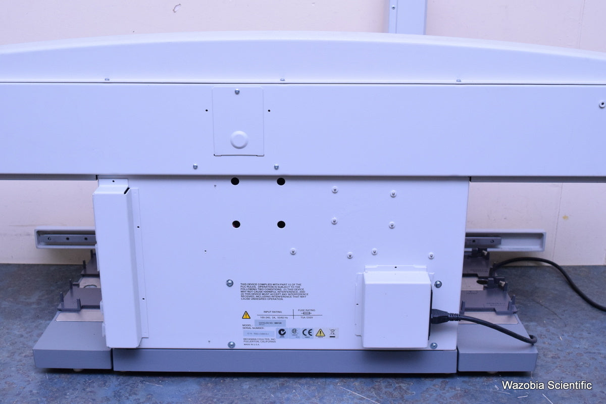 BECKMAN COULTER BIOMEK 3000 LIQUID HANDLING AUTOMATION WORKSTATION P20 MP20 P100