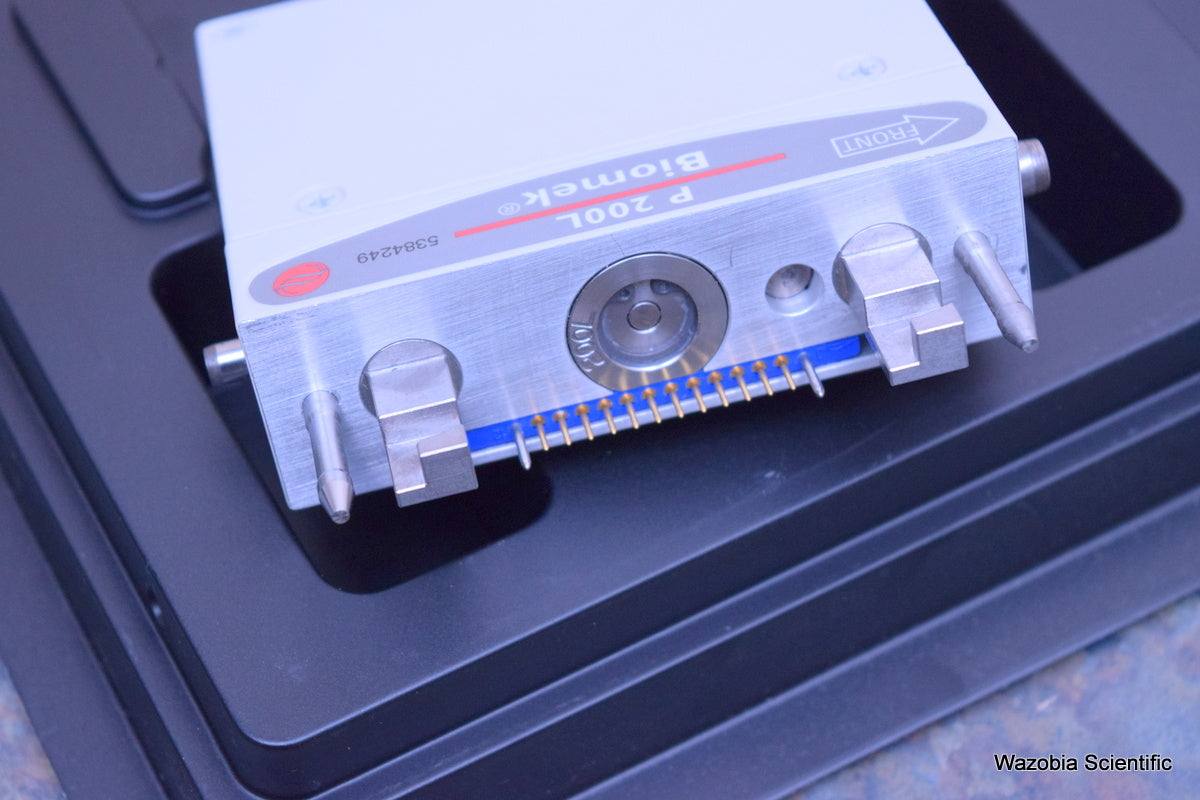 BECKMAN COULTER BIOMEK 3000 P 200L SINGLE TIP PIPETTE TOOL WITH LIQUID LEVEL SEN