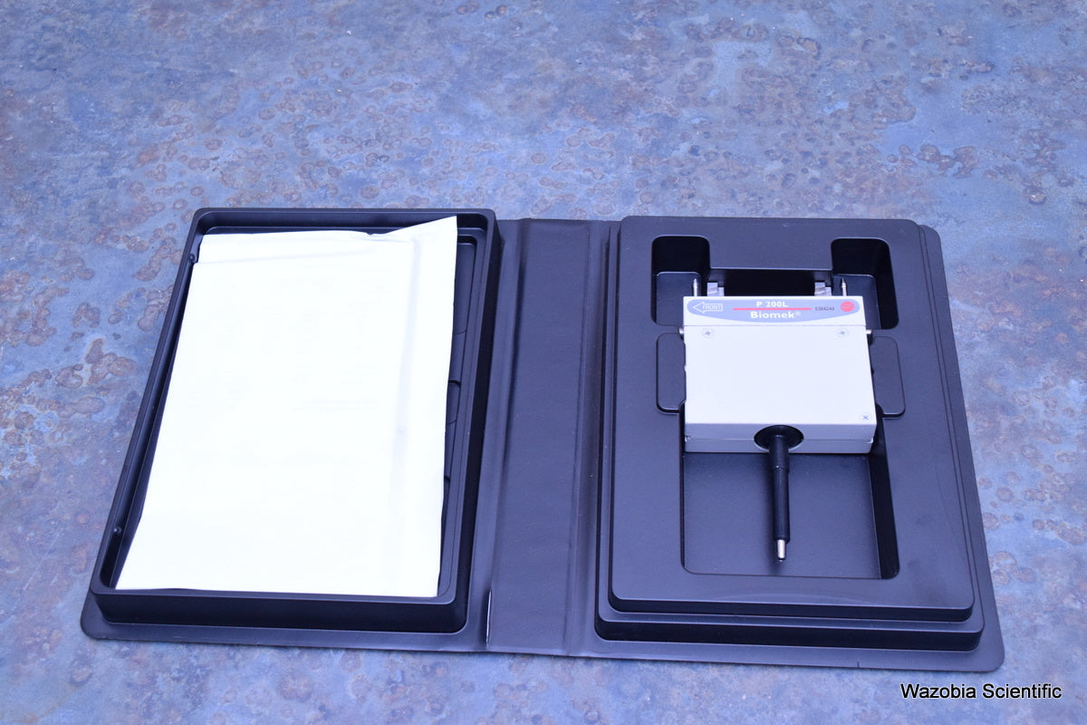 BECKMAN COULTER BIOMEK 3000 P 200L SINGLE TIP PIPETTE TOOL WITH LIQUID LEVEL SEN