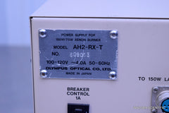 OLYMPUS MICROSCOPE AH2-RX-T POWER SUPPLY FOR 150W 75W XENON BURNER