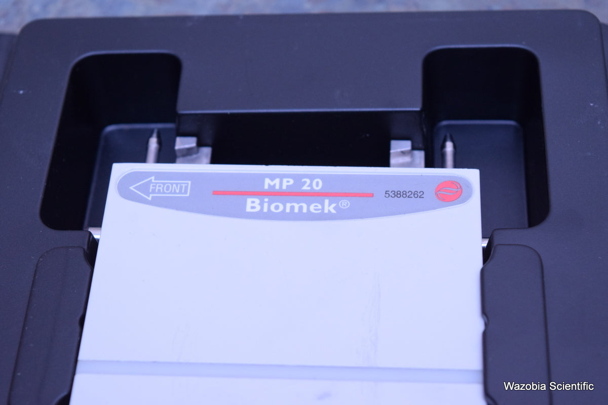 BECKMAN COULTER BIOMEK 3000 WORKSTATION MP 20 EIGHT TIP PIPETTE TOOL