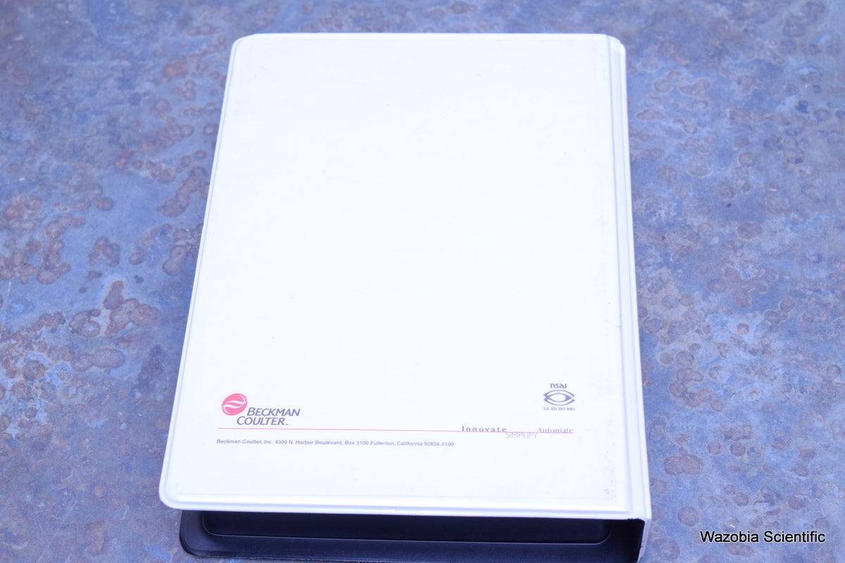 BECKMAN COULTER BIOMEK 3000 WORKSTATION MP 20 EIGHT TIP PIPETTE TOOL