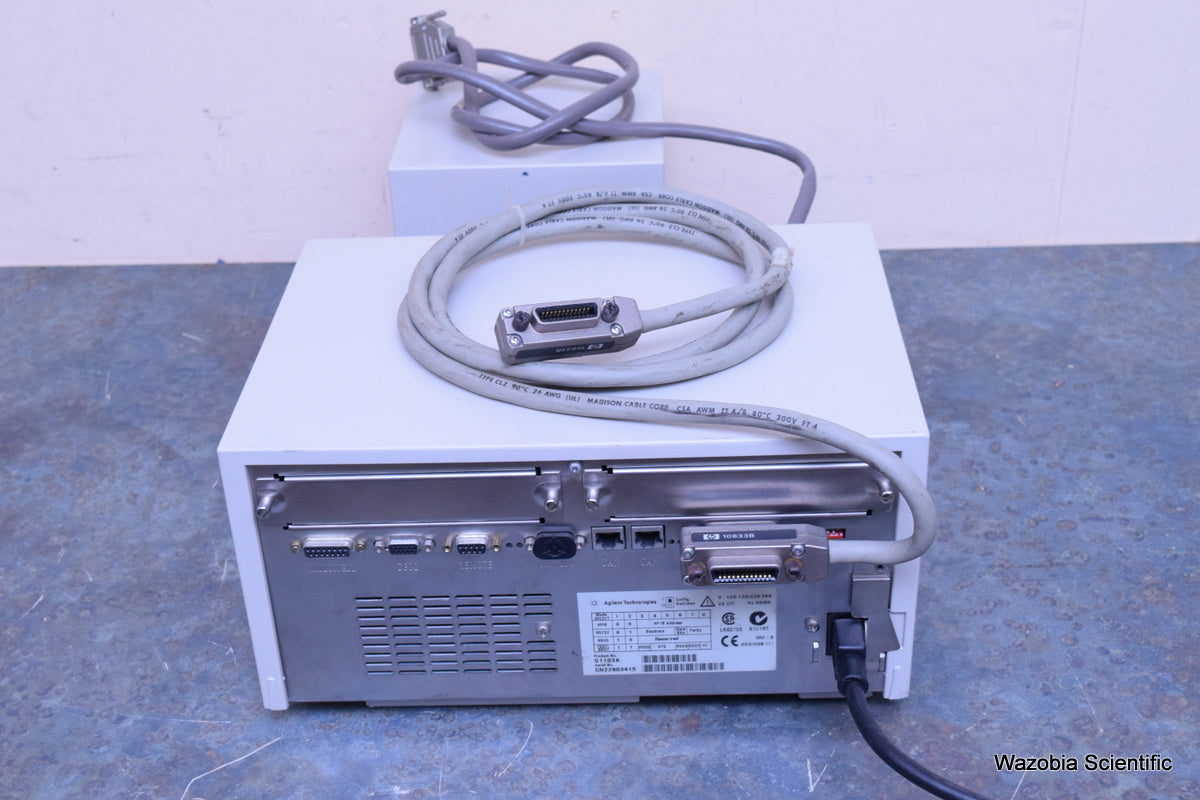 AGILENT 8453 SPECTROPHOTOMETER G1103A UV VIS CN22803415 89090A CN22500123