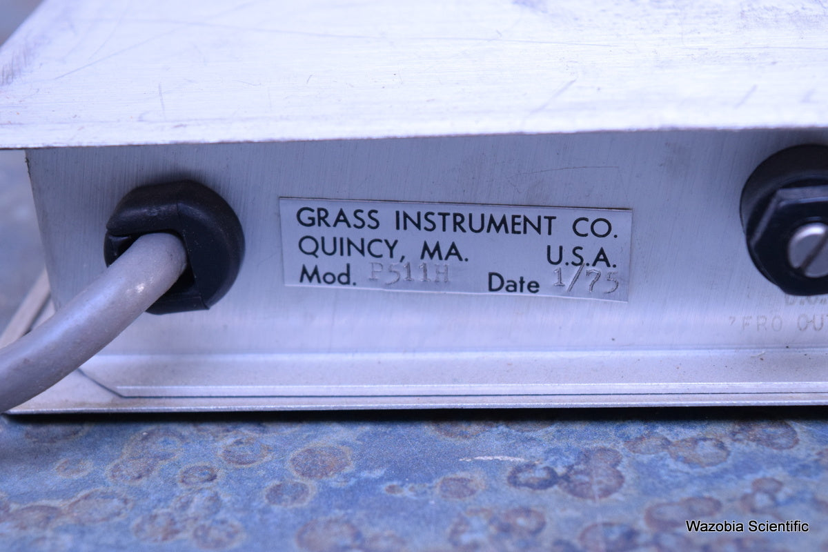 GRASS INSTRUMENTS P511H P511 AMPLIFIER