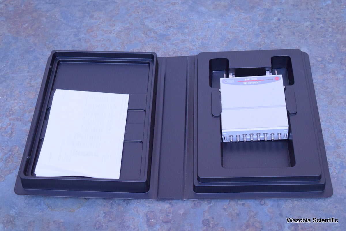 BECKMAN COULTER BIOMEK 3000 WORKSTATION MP 200 EIGHT TIP PIPETTE TOOL