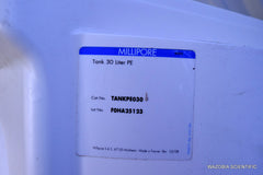 MILLIPORE TANK 30 LITER PE TANK TANKPE030 FOR WATER PURIFICATION SYSTEM