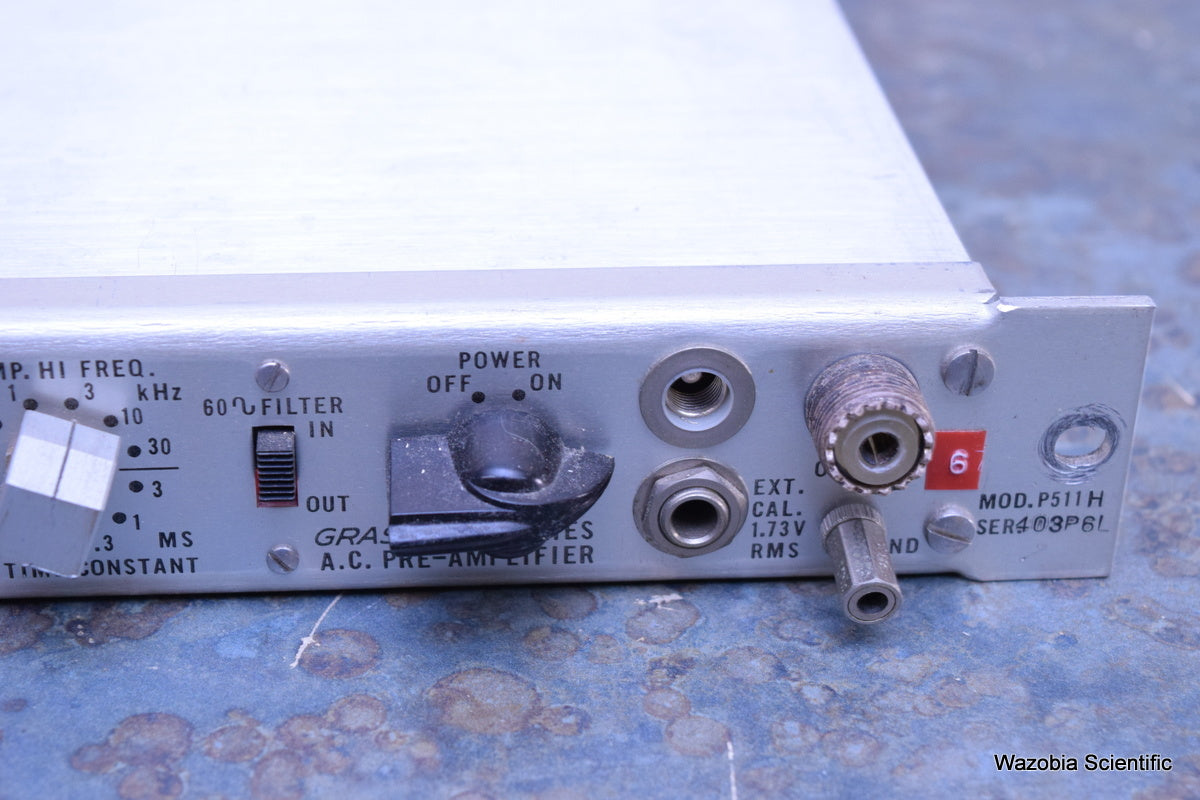 GRASS INSTRUMENTS P511H P511 AMPLIFIER