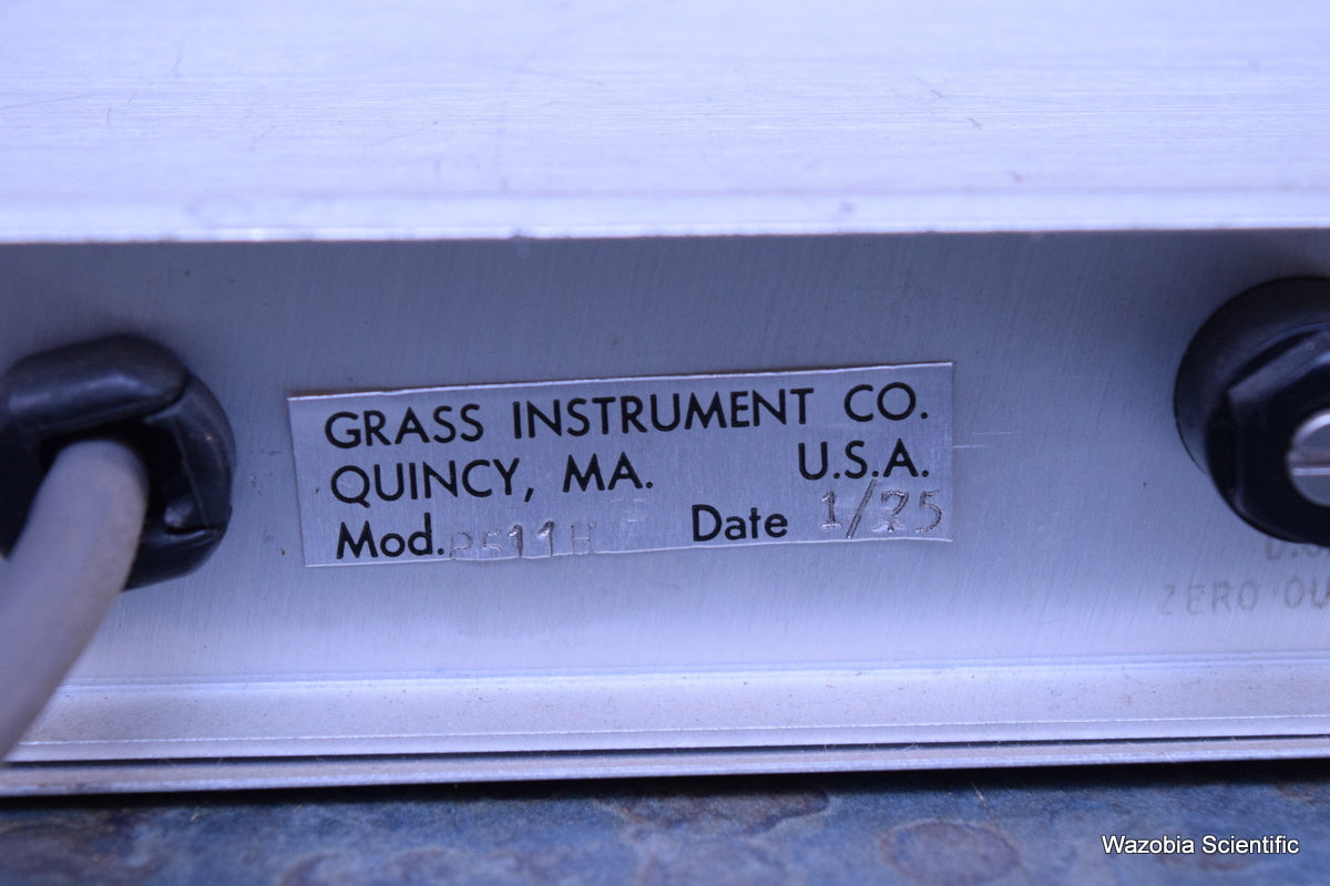 GRASS INSTRUMENTS P511H P511 AMPLIFIER