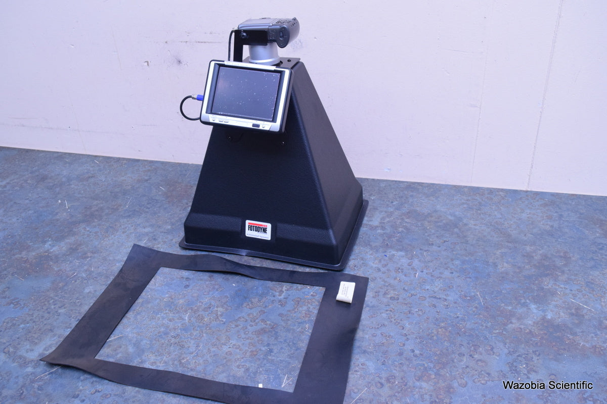 FOTODYNE FOTO/ANALYST APPRENTICE DIGITAL  SYSTEM HOOD FOR UV TRANSILLUMINA